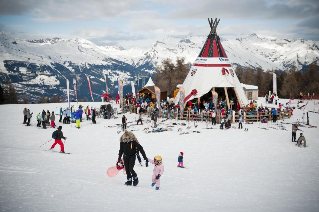Ski Paradise Mountain & Luxe Apartments Veysonnaz Luaran gambar