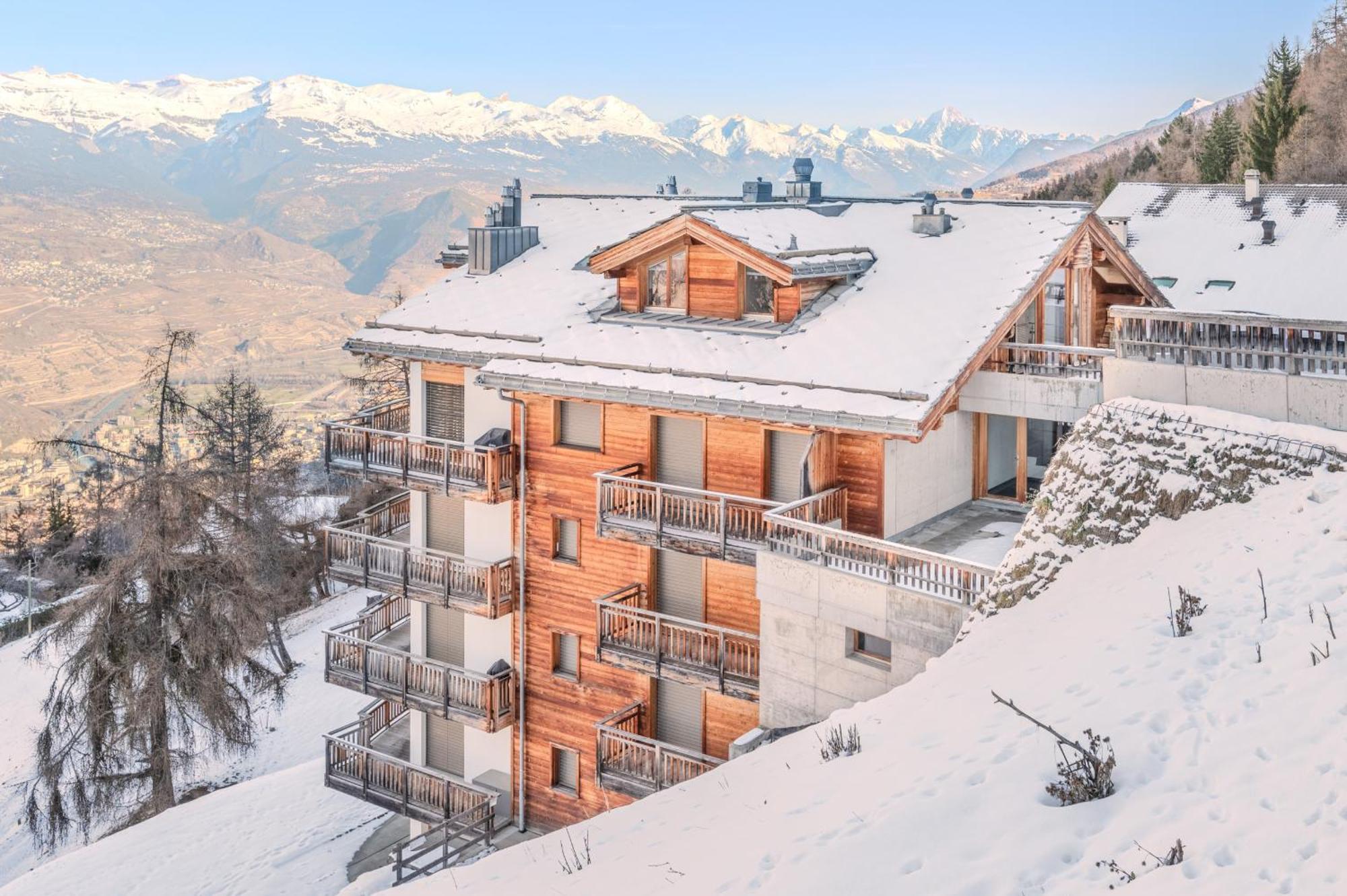 Ski Paradise Mountain & Luxe Apartments Veysonnaz Luaran gambar