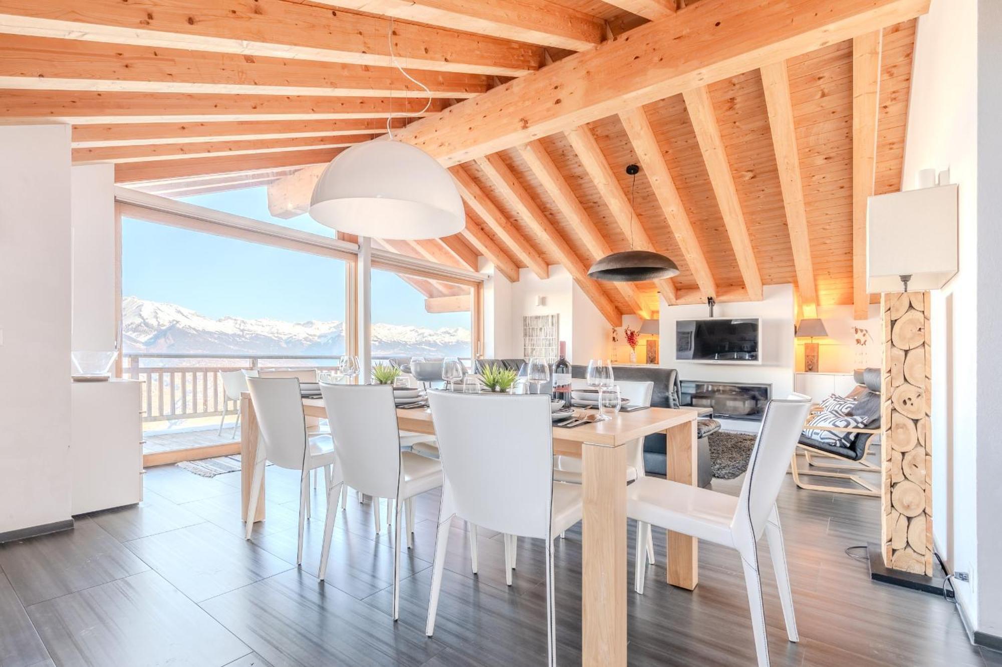 Ski Paradise Mountain & Luxe Apartments Veysonnaz Luaran gambar