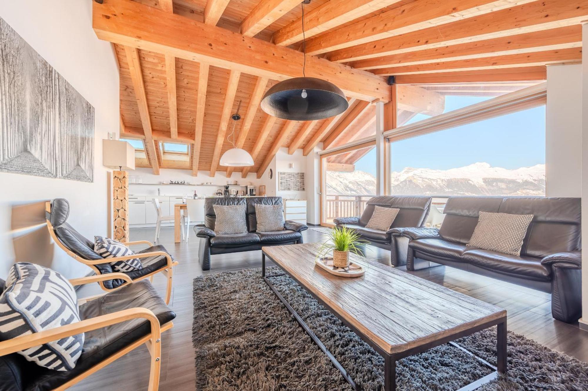 Ski Paradise Mountain & Luxe Apartments Veysonnaz Luaran gambar