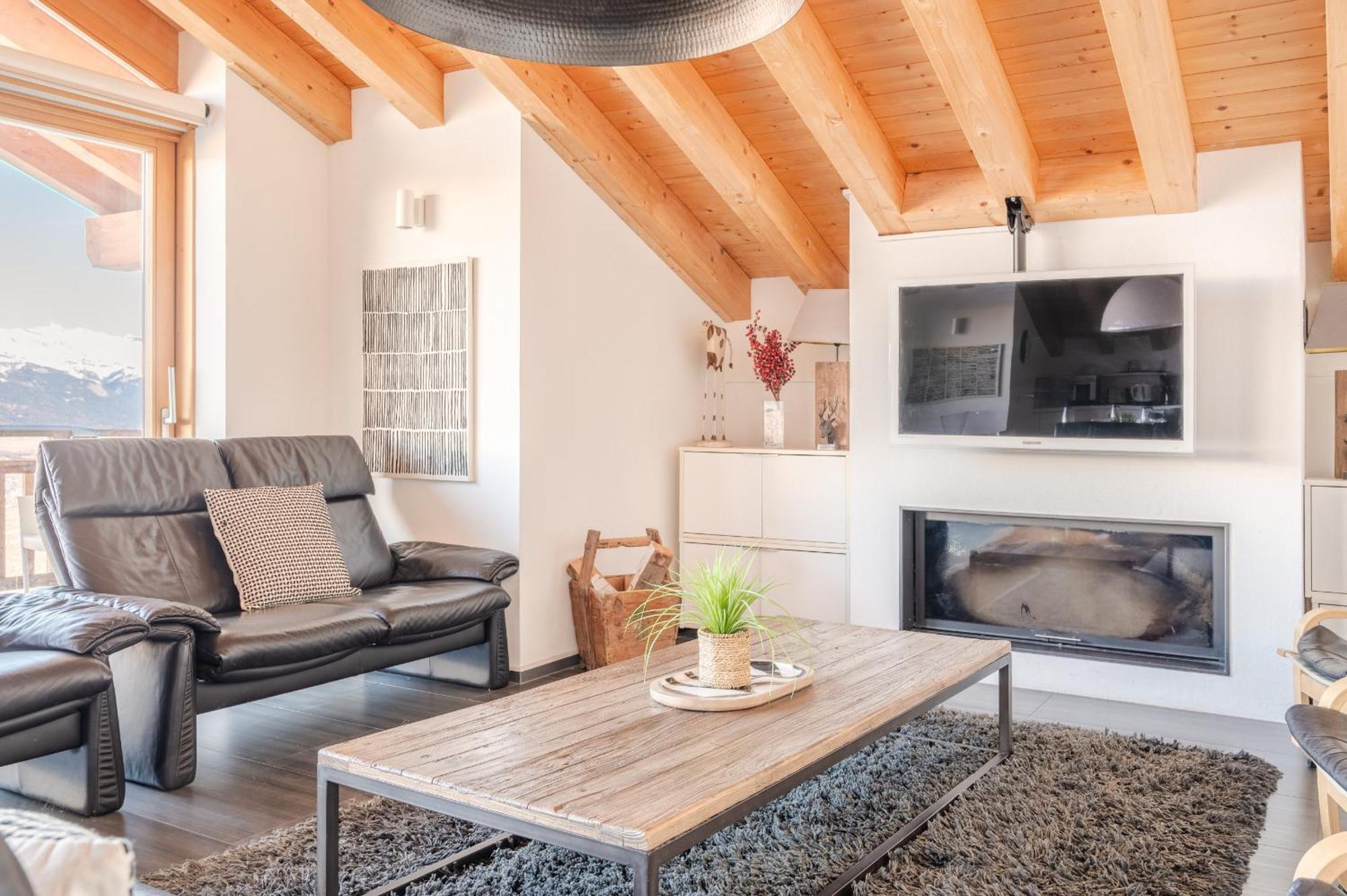 Ski Paradise Mountain & Luxe Apartments Veysonnaz Luaran gambar