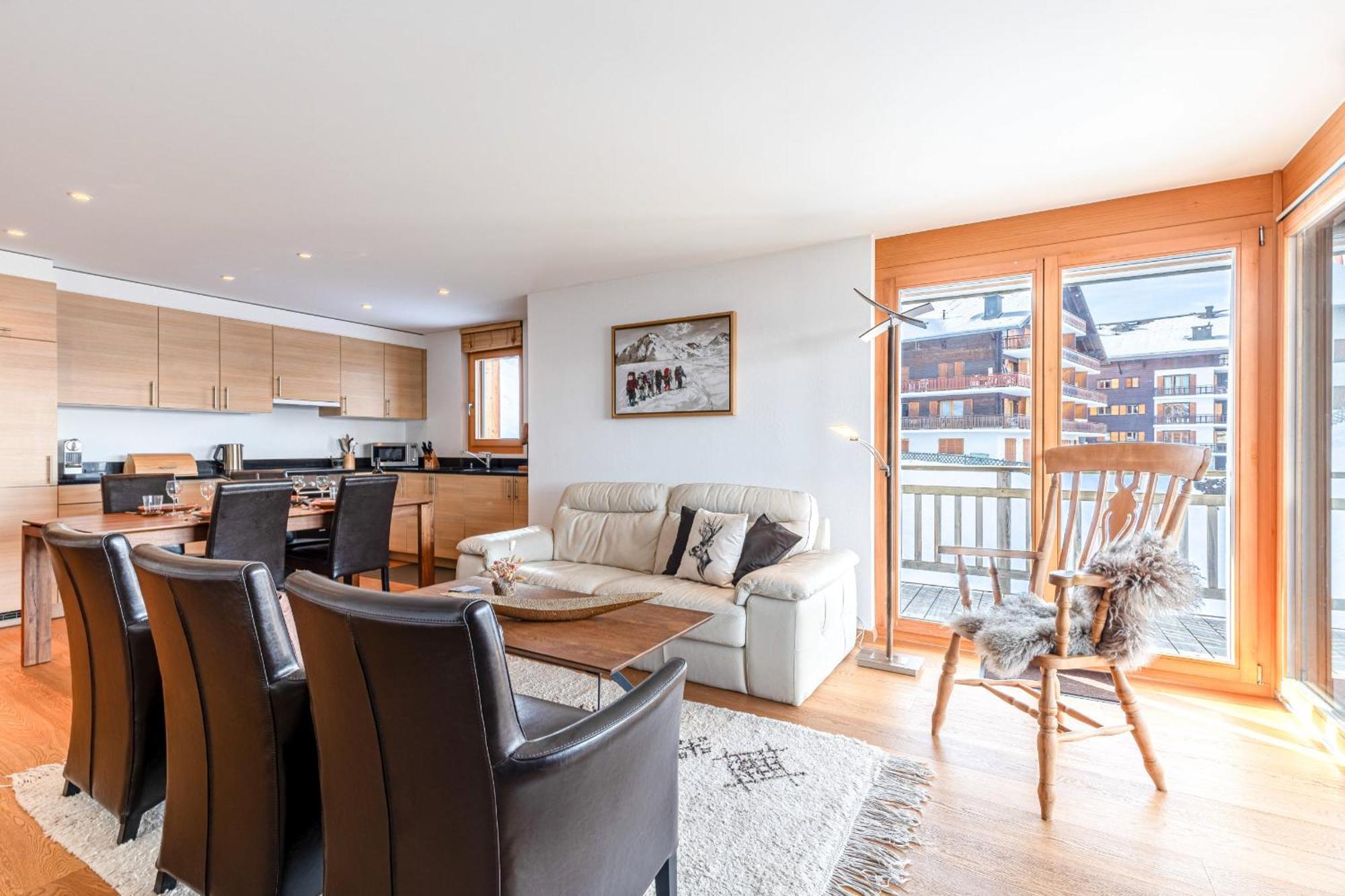 Ski Paradise Mountain & Luxe Apartments Veysonnaz Luaran gambar